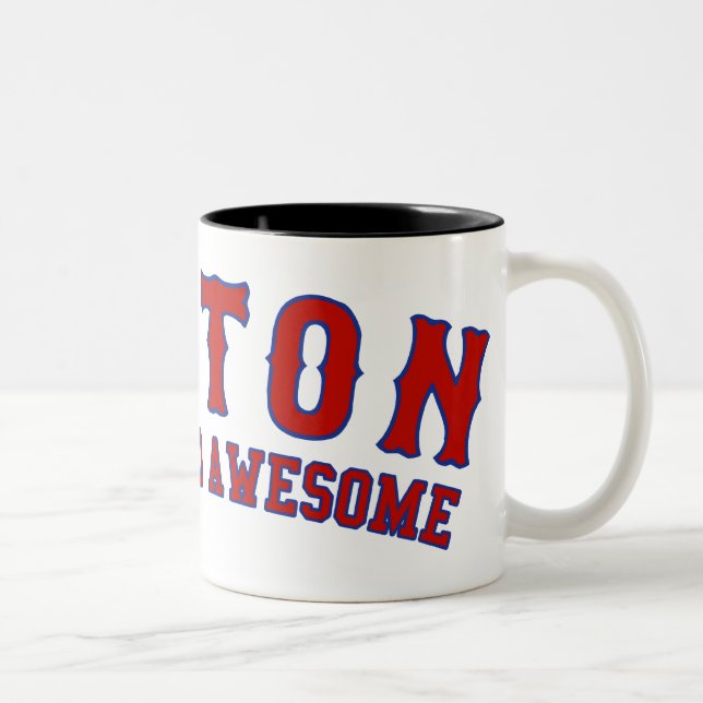 Tasse 2 Couleurs Boston est impressionnant mauvais (Droit)