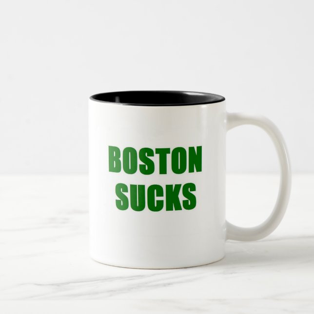 Tasse 2 Couleurs Boston suce (Droit)