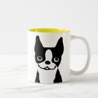 Boston Terrier - Joli dessin de chien de dessin