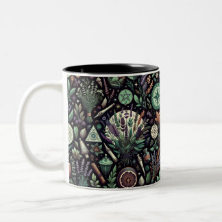 Tasse 2 Couleurs Botanique enchantée : Herbes magiques et artisanat