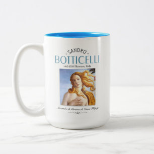 Tasse 2 Couleurs Botticelli Naissance de Vénus Peinture et Peintre