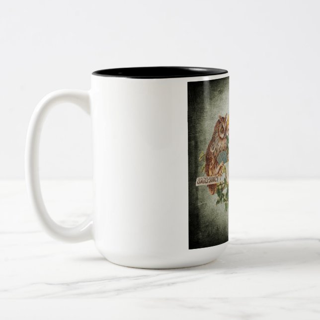 Tasse 2 Couleurs Bouchon de café pour les oiseaux (Gauche)