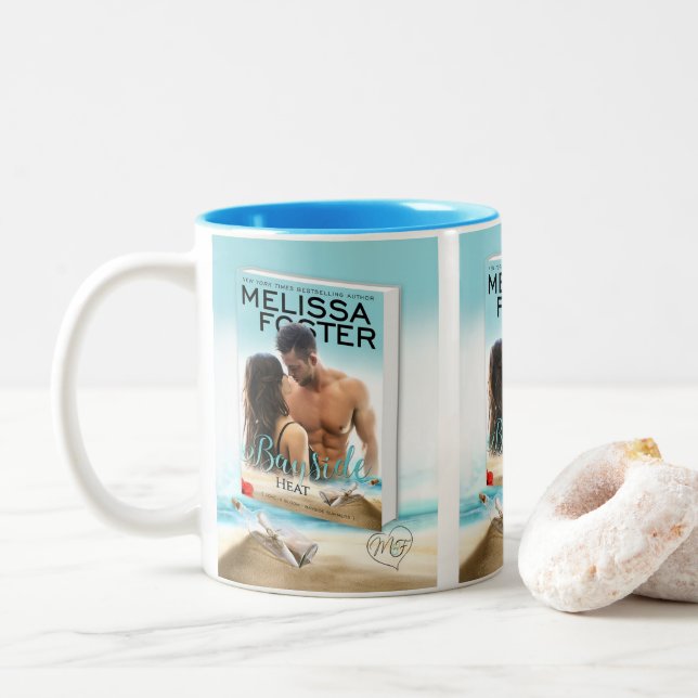 Tasse 2 Couleurs Bouchon de chaleur Bayside (Avec donut)
