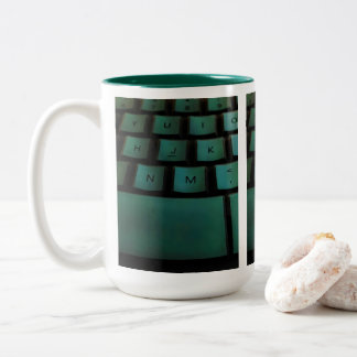 Tasse 2 Couleurs Bouchon de clavier vert
