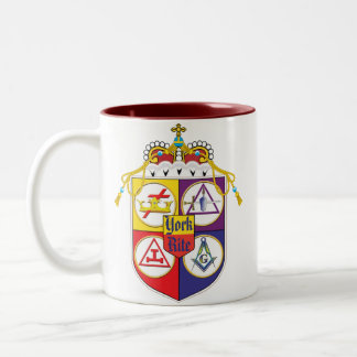 Tasse 2 Couleurs Bouclier de rite de York