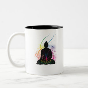 Tasse 2 Couleurs Bouddha