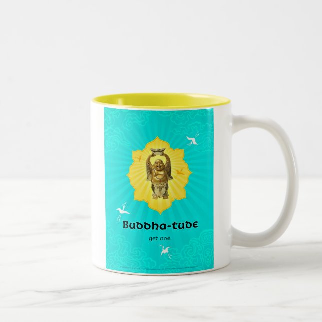 Tasse 2 Couleurs Bouddha-tude (Droit)