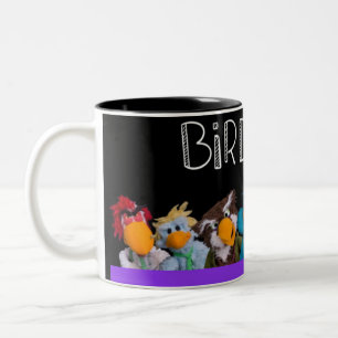 Tasse 2 Couleurs Boue d'appel d'oiseaux