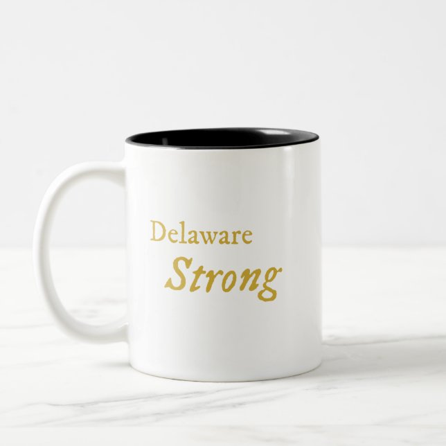 Tasse 2 Couleurs Boue de café forte Delaware (Gauche)