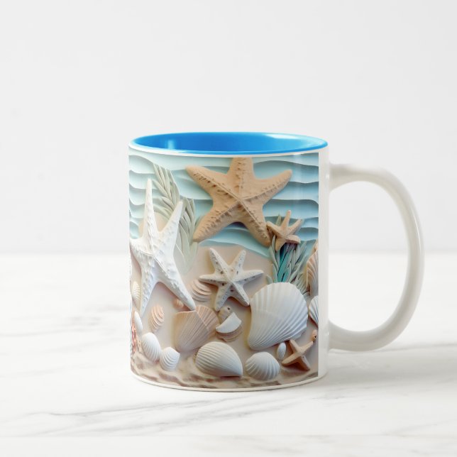 Tasse 2 Couleurs Boue de coquillages Ocean Breeze (Droit)