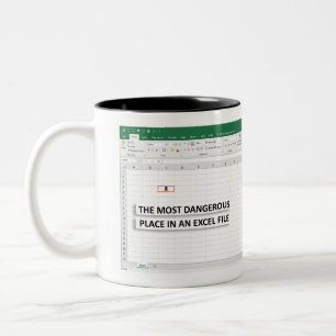 Tasse 2 Couleurs Boue de motivation Excel