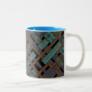 Tasse 2 Couleurs Boue en verre tendu du Nord