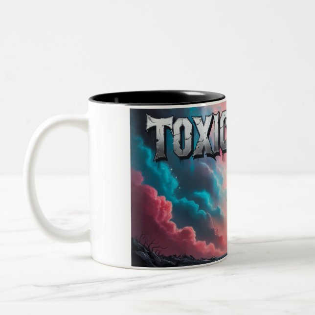 Tasse 2 Couleurs Boue mondiale toxique (Gauche)