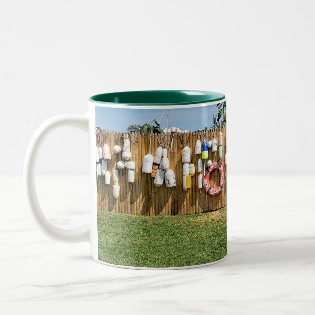 Tasse 2 Couleurs Bouées de Block Island (Gauche)