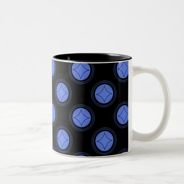 Tasse 2 Couleurs Boug, Bleu (Droit)
