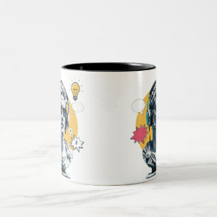 Tasse 2 Couleurs Boug cool Romain Statue - Cadeau Esthétique Modern