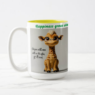 Tasse 2 Couleurs Boug de café exclusif pour l'amour et le bonheur