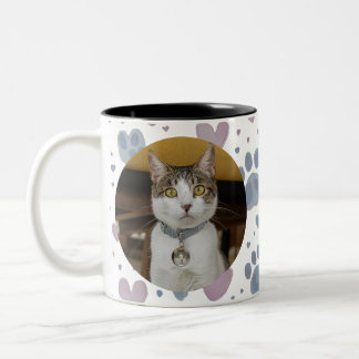Tasse 2 Couleurs Boug de chat Kitty personnalisé