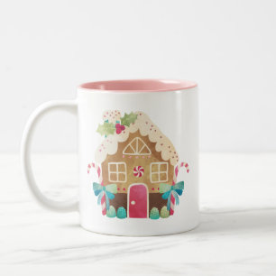 Tasse 2 Couleurs Boug de la maison de pain d'épice doux