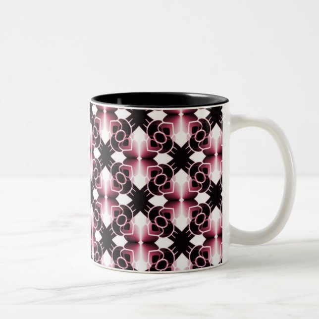 Tasse 2 Couleurs Boug d'extravagance rayante (Droit)