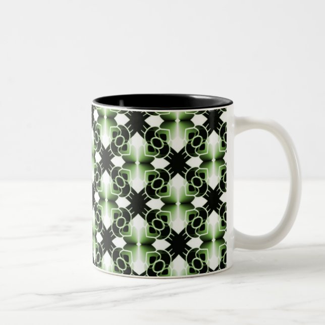 Tasse 2 Couleurs Boug d'extravagance rayante (Droit)