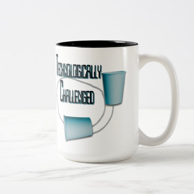 Tasse 2 Couleurs Boug Humour techniquement difficile (Droit)