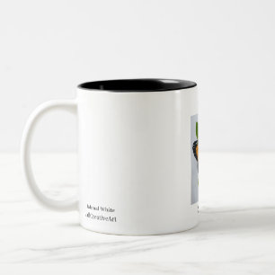 Tasse 2 Couleurs Bouge de café papillon Monarch