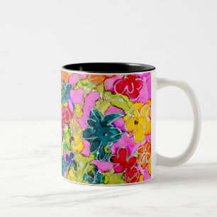 Tasse 2 Couleurs Bouge de café "Tu me rends heureux" Lovitude