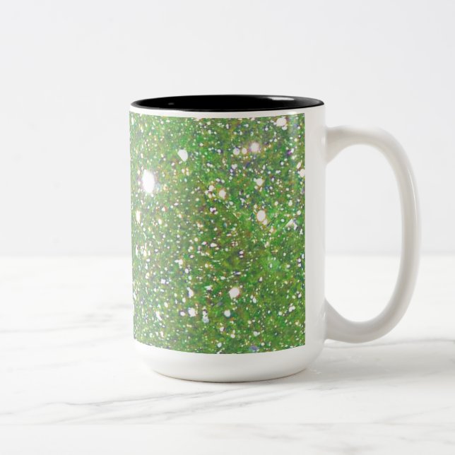 Tasse 2 Couleurs Bouge verte 2 Tonées (Droit)