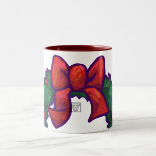 Tasse 2 Couleurs Boughs de Holly