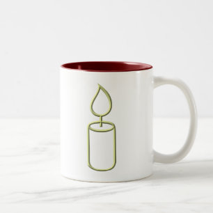 Tasse 2 Couleurs Bougie