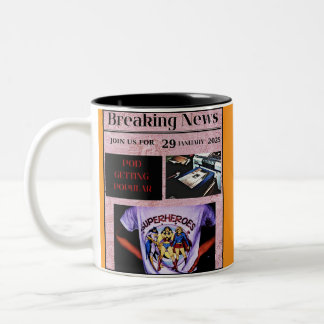 TASSE 2 COULEURS BOUGIE DE CAFÉ POD STUFF !