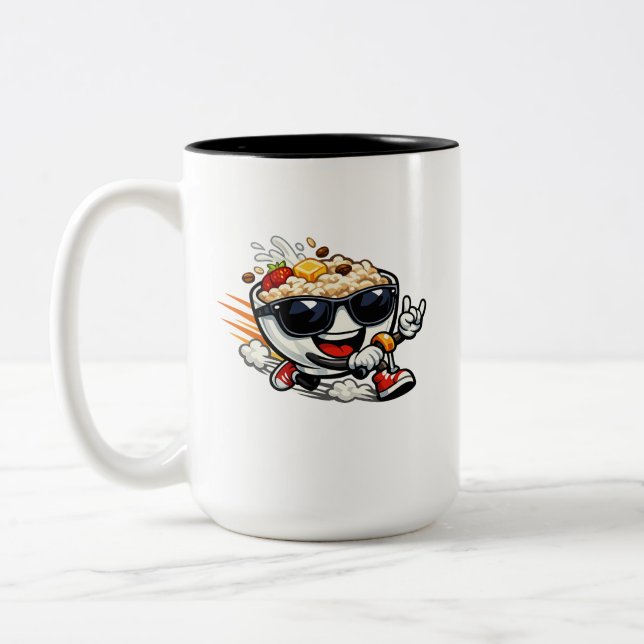 Tasse 2 Couleurs Bouillie au Galop (Gauche)