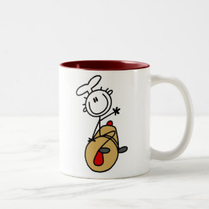 Tasse 2 Couleurs Boulanger avec rouleau à pâtisserie