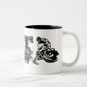 TASSE 2 COULEURS BOULANGERIE NOIRE DE NEIGE