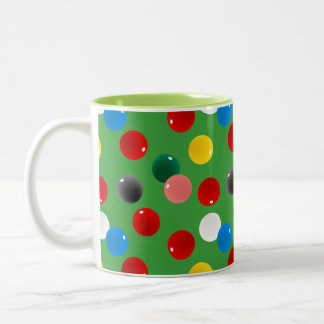Tasse 2 Couleurs Boules de snooker à motif