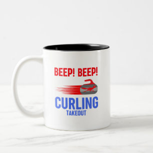 Tasse 2 Couleurs Bourcez ! Bourcez ! Curling Takeout