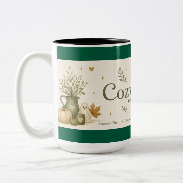Tasse 2 Couleurs Boutique Cozy Clover (Gauche)