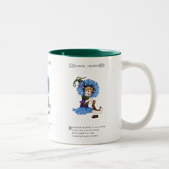 Tasse 2 Couleurs Bouton de licence (Droit)