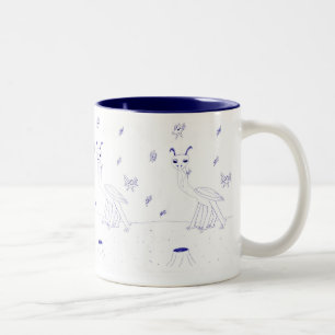 Tasse 2 Couleurs Bouton des critères d'espace