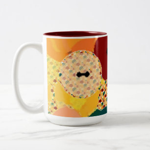 Tasse 2 Couleurs Boutons d'artisanat de couture