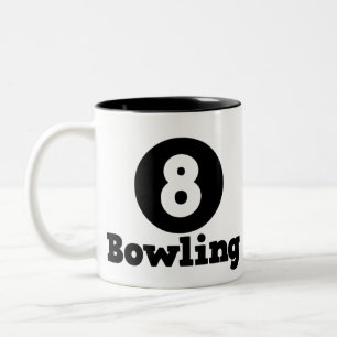 Tasse 2 Couleurs Bowling Team, Bowler Pin Humour