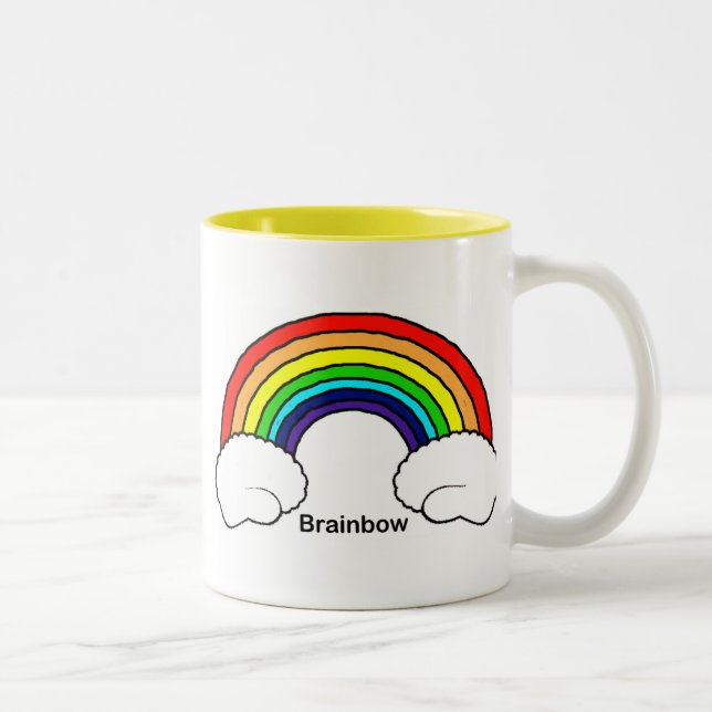 Tasse 2 Couleurs Brainbow (Droit)