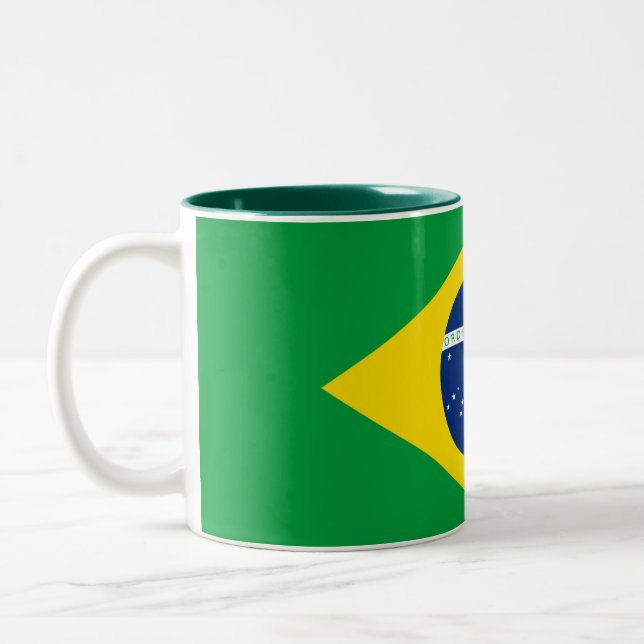Tasse 2 Couleurs Brésil (Gauche)