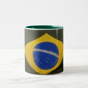 Tasse 2 Couleurs Brésil - Mug-