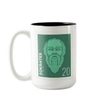 Briefmarke Sokrates -  