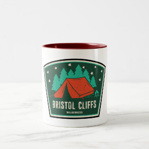 Tasse 2 Couleurs Bristol Cliffs Wilderness Vermont Camping