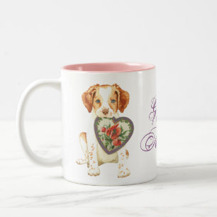 Tasse 2 Couleurs Brittany Heart
