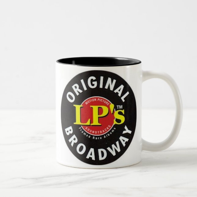 Tasse 2 Couleurs Broadway original 2 pouces (Droit)