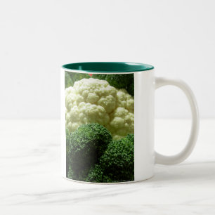 Tasse 2 Couleurs Brocoli et chou-fleur